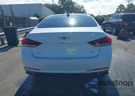 2017 Genesis G80 3.8 из США, поврежденный, VIN KMHGN4JE4HU205886